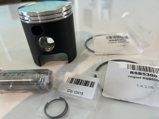 Piston KIT kawasaki 350ss MACH Ⅱ φ53 STD Wossner  for 1-cylinder set  INOUE BORING  Original Japan NEW LTD