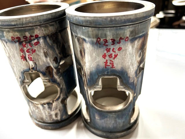 YAMAHA RZ350   φ64.0 mm STD Port with bridge ICBM™ Aluminum Sleeve Finish Cylinder Processing