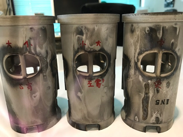 Kawasaki  KH250 φ45.0 mm ICBM™ Aluminum Sleeve Finish Cylinder Processing