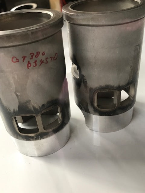 SUZUKI　GT380   φ54.0 mm STD　ICBM™ Aluminum Sleeve Finish Cylinder Processing