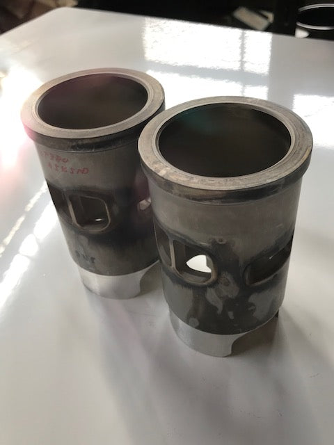 SUZUKI　GT380   φ54.0 mm STD　ICBM™ Aluminum Sleeve Finish Cylinder Processing