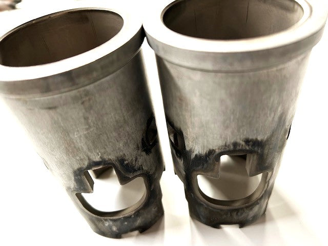 YAMAHA　RZ250  Early model φ54.0 mm STD　Port with bridge　ICBM™ Aluminum Sleeve Finish Cylinder Processing