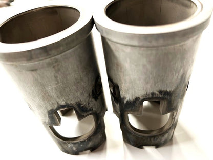 YAMAHA　RZ250  Early model φ54.0 mm STD　Port with bridge　ICBM™ Aluminum Sleeve Finish Cylinder Processing