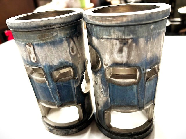 YAMAHA　RZ350   φ64.0 mm STD　Port with bridge　ICBM™ Aluminum Sleeve Finish Cylinder Processing