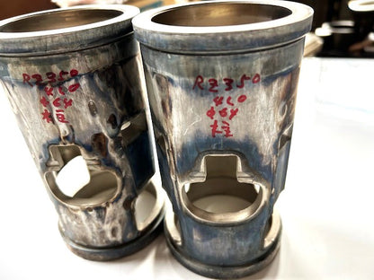 YAMAHA　RZ350   φ64.0 mm STD　Port with bridge　ICBM™ Aluminum Sleeve Finish Cylinder Processing