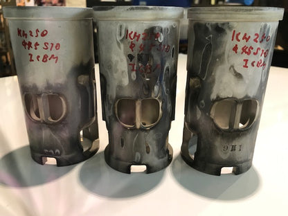 Kawasaki  KH250 φ45.0 mm ICBM™ Aluminum Sleeve Finish Cylinder Processing